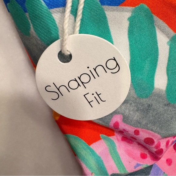 Sunshine 79 One Piece Swimsuit in Multi/color floral sz 10 shaping fit NWT - Picture 7 of 12